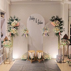 Sewa Backdrop Lamaran Tangerang